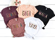 Load image into Gallery viewer, Blessed Mama Shirt, Blessed Nana Shirt, Blessed Gigi Shirt: Pink / Unisex Adult Xlarge