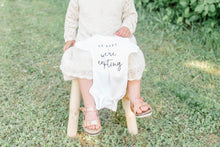 Load image into Gallery viewer, "Oh Baby" We're Expecting Pregnancy Announcement Onesie/ Newborn