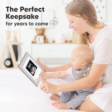 Load image into Gallery viewer, Sonogram Picture Frame: Cloud Gray