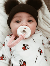 Load image into Gallery viewer, Pacifier Clips- Beaded/ Toast