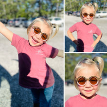 Load image into Gallery viewer, Retro Sunglasses - Pink Cheetah Print