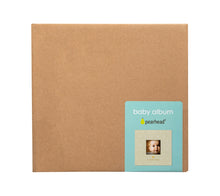 Load image into Gallery viewer, Baby Photo Album with Journal Pages- Gray Polka Dots