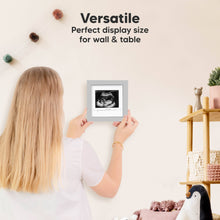 Load image into Gallery viewer, Sonogram Picture Frame: Cloud Gray