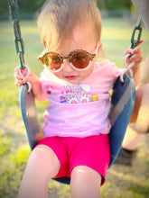 Load image into Gallery viewer, Retro Sunglasses - Pink Cheetah Print