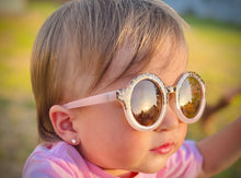 Load image into Gallery viewer, Retro Sunglasses - Pink Cheetah Print