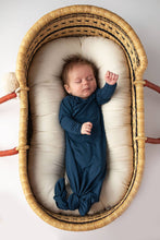 Load image into Gallery viewer, Navy Blue Knotted Gown