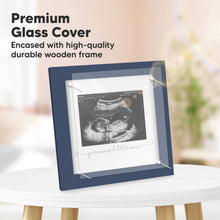 Load image into Gallery viewer, Sonogram Picture Frame: Midnight Blue