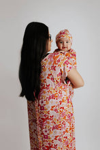 Load image into Gallery viewer, Wild Child Floral Knotted Gown: Gown & Hat