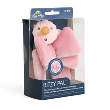 Load image into Gallery viewer, Bitzy Pal Natural Rubber Pacifier & Plush: Bow