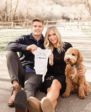Load image into Gallery viewer, Coming Soon Pregnancy Announcement Onesie: NEWBORN