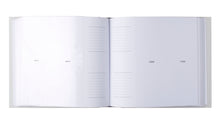 Load image into Gallery viewer, Baby Photo Album with Journal Pages- Gray Polka Dots