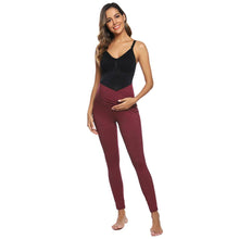 Load image into Gallery viewer, Cross Panel Leggings- BLACK