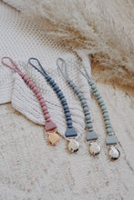 Load image into Gallery viewer, Pacifier Clip- Beaded Buttercream
