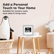 Load image into Gallery viewer, Sonogram Picture Frame: Cloud Gray