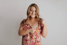 Load image into Gallery viewer, "Wild Child"- Labor & Delivery/ Nursing Gown