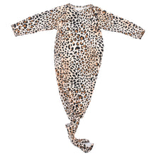 Load image into Gallery viewer, Leopard Knotted Gown: Gown & Hat