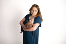 Load image into Gallery viewer, Navy Blue Knotted Gown