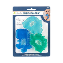 Load image into Gallery viewer, Cutie Coolers- Water Teether: Dino (3-pack)