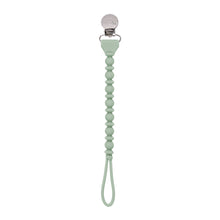 Load image into Gallery viewer, Sweetie Strap-Pacifier Clips: White Beaded