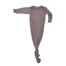 Load image into Gallery viewer, Coco Brown Ribbed Knotted Gown