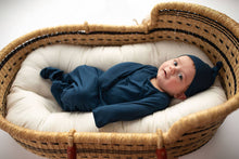 Load image into Gallery viewer, Navy Blue Knotted Gown