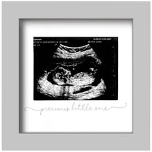 Load image into Gallery viewer, Sonogram Picture Frame: Cloud Gray