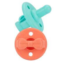 Load image into Gallery viewer, Sweetie Soother Pacifier Sets (2-pack): Coconut + Toffee