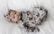 Load image into Gallery viewer, Floral Flower Knotted Gown