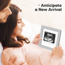 Load image into Gallery viewer, Sonogram Picture Frame: Cloud Gray