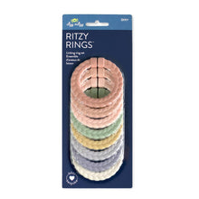 Load image into Gallery viewer, Ritzy Rings Linking Ring Set- Rainbow