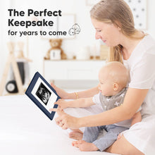 Load image into Gallery viewer, Sonogram Picture Frame: Midnight Blue