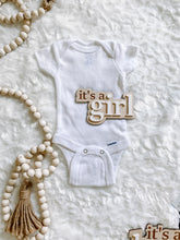 Load image into Gallery viewer, It’s A Girl- Gender Reveal Announcement Sign
