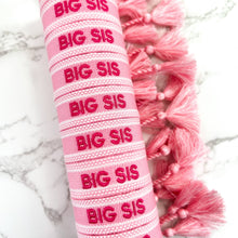 Load image into Gallery viewer, Big Sis Embroidered Woven Bracelet