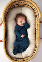 Load image into Gallery viewer, Navy Blue Knotted Gown