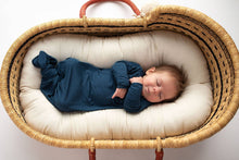 Load image into Gallery viewer, Navy Blue Knotted Gown