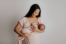 Load image into Gallery viewer, Heavenly Pink Knotted Gown: Gown & Hat