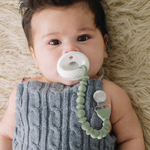 Load image into Gallery viewer, Pacifier Clips- Beaded/ Toast