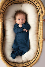 Load image into Gallery viewer, Navy Blue Knotted Gown