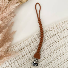 Load image into Gallery viewer, Sweetie Strap-Pacifier Clips: White Beaded