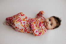 Load image into Gallery viewer, Wild Child Floral Knotted Gown: Gown & Hat