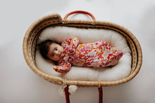 Load image into Gallery viewer, Wild Child Floral Knotted Gown: Gown & Hat