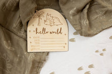Load image into Gallery viewer, Hello World Dino Birth Disc