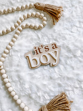 Load image into Gallery viewer, It’s A Boy- Gender Reveal Announcement Sign