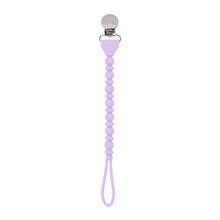 Load image into Gallery viewer, Sweetie Strap-Pacifier Clips: White Beaded