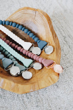 Load image into Gallery viewer, Pacifier Clip- Beaded Buttercream