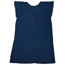 Load image into Gallery viewer, Navy Blue Maternity Labor & Delivery Gown