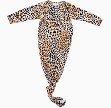 Load image into Gallery viewer, Leopard Knotted Gown