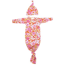 Load image into Gallery viewer, Wild Child Floral Knotted Gown: Gown & Hat