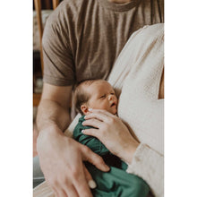 Load image into Gallery viewer, Forest Green Ribbed Knotted Gown
