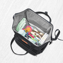 Load image into Gallery viewer, Diaper Bag Backpack (Trendy Black)